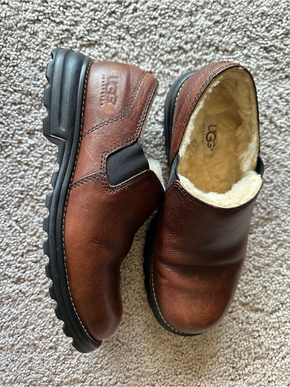 UGG Australia Westside 5356 Brown Leather Shoes women’s 7